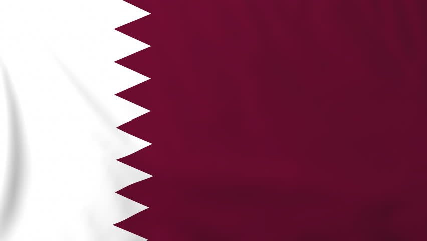 Qatar - Printed 1 yard Flag