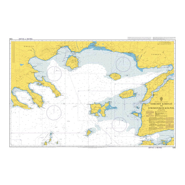 Aegean Sea - Greece and Türkiye, Edremit Körfezi to Strymonikós Kólpos