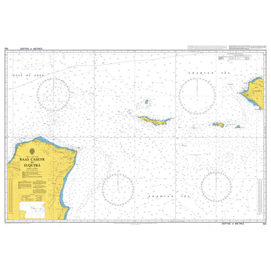 Africa - East Coast, Gees Gwardafuy (Raas Caseyr) to Suquţrá (Socotra)