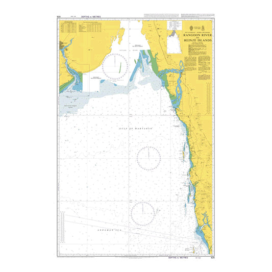 Bay of Bengal - Burma, Yangon (Rangoon) River to Heinzē Islands