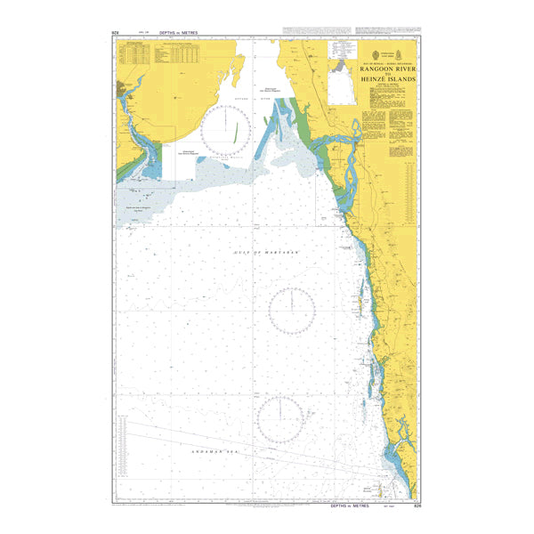 Bay of Bengal - Burma, Yangon (Rangoon) River to Heinzē Islands