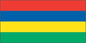 Mauritius - Sewn 0.75 yard Flag