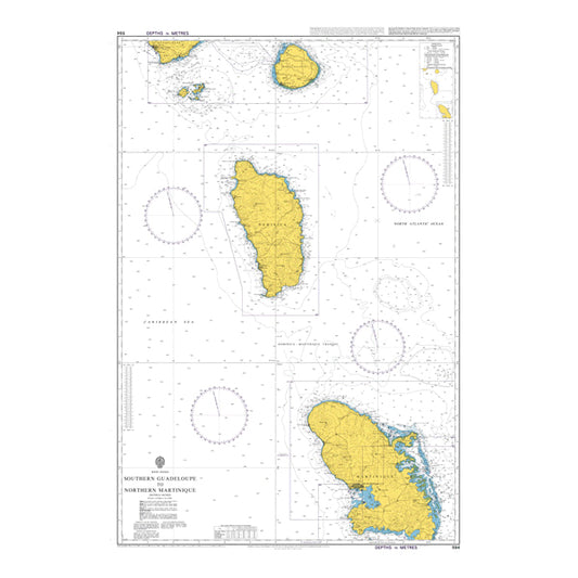 West Indies, Southern Guadeloupe to Northern Martinique