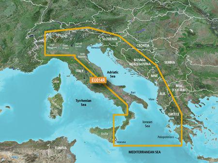 HXEU014R - Regular BlueChart g3 - Italy, Adriatic Sea