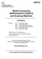 Ship's Boat's charts Nos 5211 - 5216