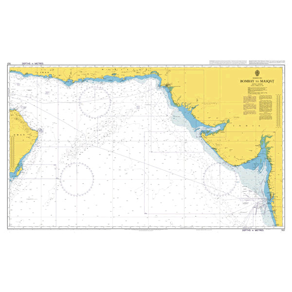 Arabian Sea, Mumbai (Bombay) to Muscaţ (Masqaţ)