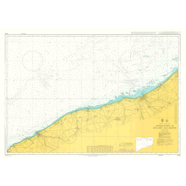 France - North Coast, Approaches to Fécamp and Dieppe
