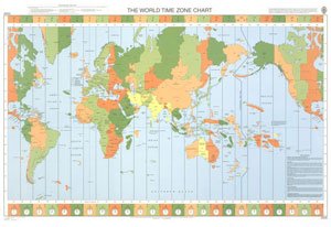 The World - Time Zone Chart