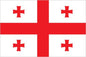 Georgia - Printed 0.75 yard Flag