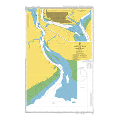Burma - Gulf of Martaban (Mottama), Yangon River (Rangoon River) and Approaches