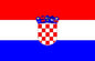 Croatia - Printed 0.5 yard Flag