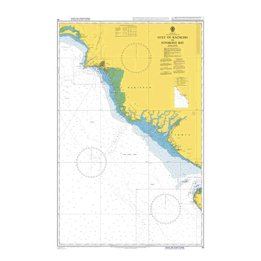 Arabian Sea, India and Pakistan, Gulf of Kachchh to Sonmiani Bay