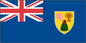Turks & Caicos Islands - Printed 0.75 yard Flag