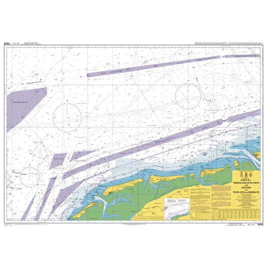 North Sea – Netherlands, TSS North Friesland and GW/EMS to Vlieland and Borkum