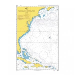 North Atlantic Ocean, South East Coast of North America including the Bahama Islands and Greater Antilles