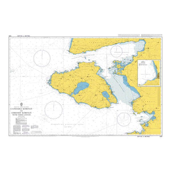 Aegean Sea - Greece and Türkiye, Çandarlı Körfezi to Edremit Körfezi with Nísos Lésvos