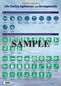Poster: Symbols related to Life-Saving Appliances &  Arrangements