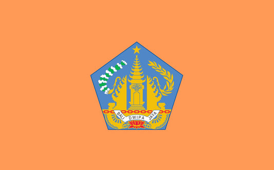 Bali - Printed 1 yard Flag