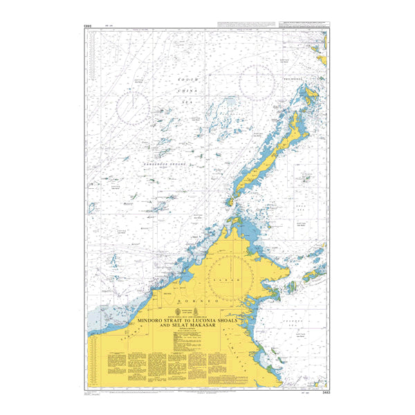 South China, Sulu and Celebes Sea, Mindoro Strait to Luconia Shoals and Selat Makasar