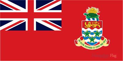 Cayman Islands Red Ensign - Printed Bespoke 3.5 Yard (320cm x 160cm) Flag