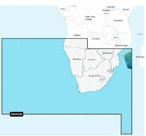 NVAF002R - Regular Garmin Navionics Vision Plus - Africa, South