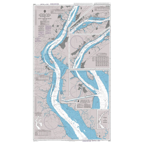 United States - East Coast, Delaware River, Delaware Point to Little Tinicum Island