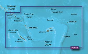 HXPC018R - Regular BlueChart g3 - New Caledonia & Fiji