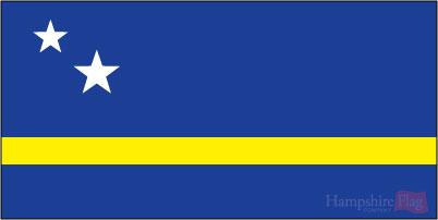Curacao - Sewn 2 yard Flag