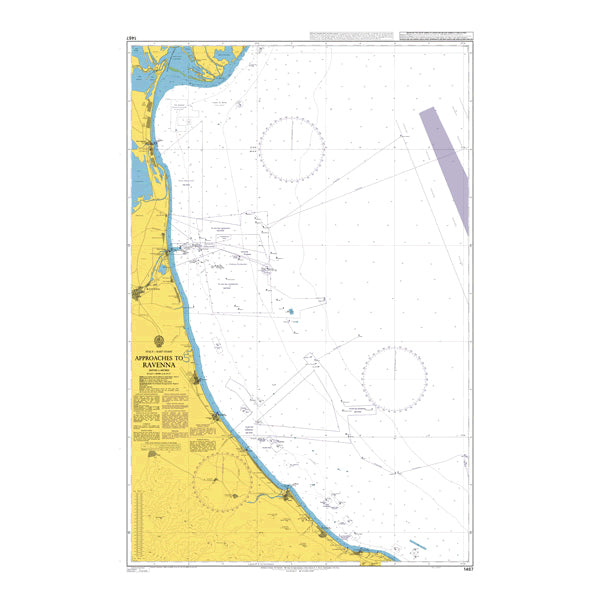 Italy - East Coast, Approaches to Ravenna