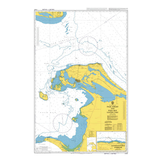 Sri Lanka and India, Palk Strait and Palk Bay Eastern Part