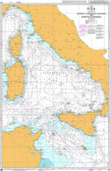 Mediterranean Sea, Genova to Sicilian Channel and Stretto di Messina
