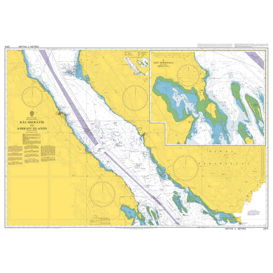 Red Sea - Egypt, Gulf of Suez, Ra's Sharātīb to Juzur Ashrāfī