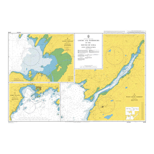 Lochs and Harbours in the Sound of Jura and Approaches