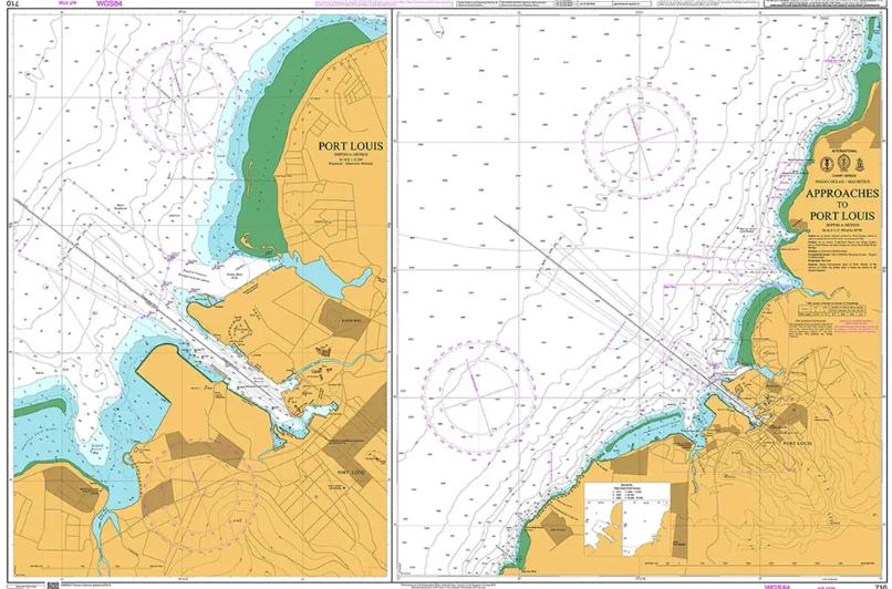 Indian Ocean - Mauritius, Approaches to Port Louis