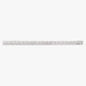1 Metre Acrylic Ruler Lined