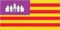 Balearics - Printed 0.5 yard Flag