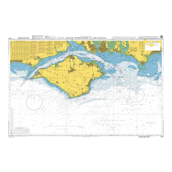 England - South Coast, Outer Approaches to The Solent