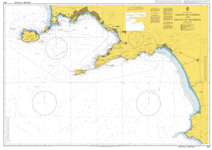 Italy - West Coast, Golfo di Napoli and Golfo di Salerno