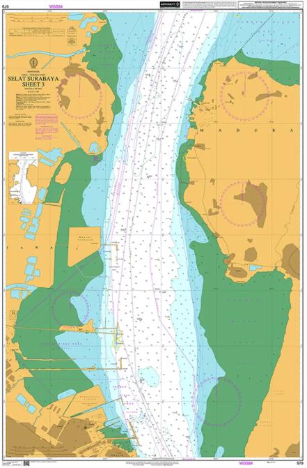 Indonesia, Jawa - North Coast, Selat Surabaya Sheet 3