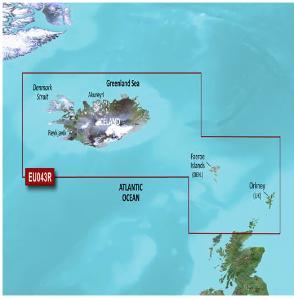 HXEU043R - Regular BlueChart g3 - Iceland to Orkney