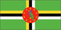 Dominica - Printed 0.5 yard Flag