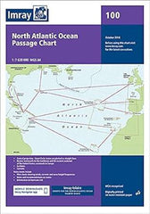 Chart 100 - North Atlantic Ocean Passage Chart
