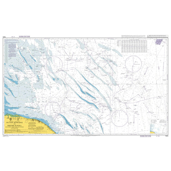 England - East Coast, Outer Dowsing to Smiths Knoll including Indefatigable Banks