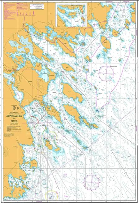 Gulf of Bothnia, Sweden - East Coast, Approaches to Piteå