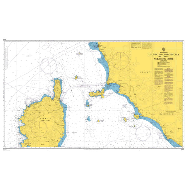 Mediterranean Sea, Livorno to Civitavecchia including Northern Corse