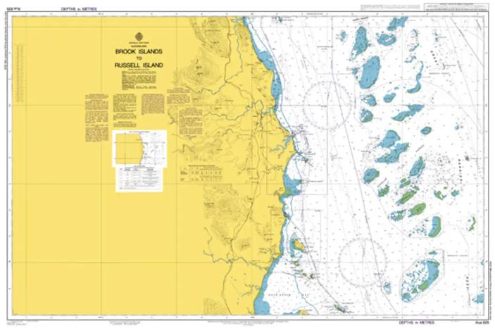 Australia - East Coast, Queensland, Brook Islands to Russell Island.