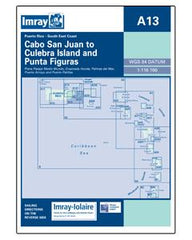 Chart A13 - Cabo San Juan to Culebra Island and Punta Figuras