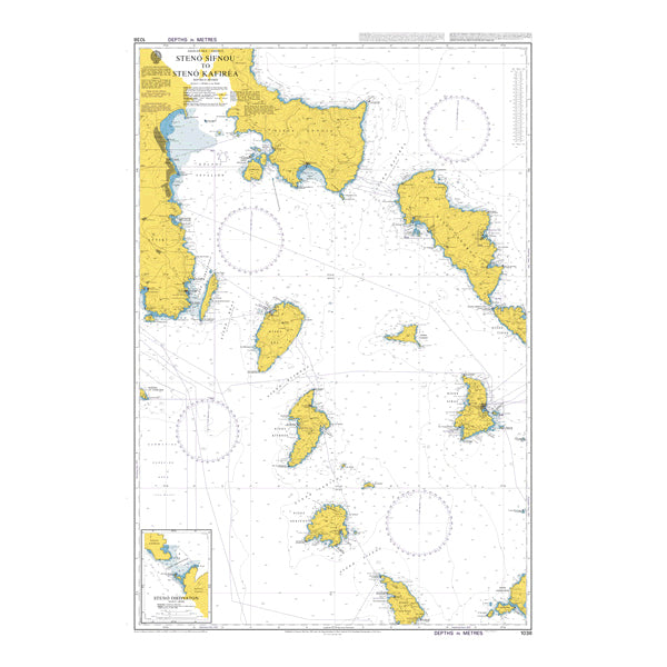 Aegean Sea – Greece, Stenó Sífnou to Stenó Kafiréa