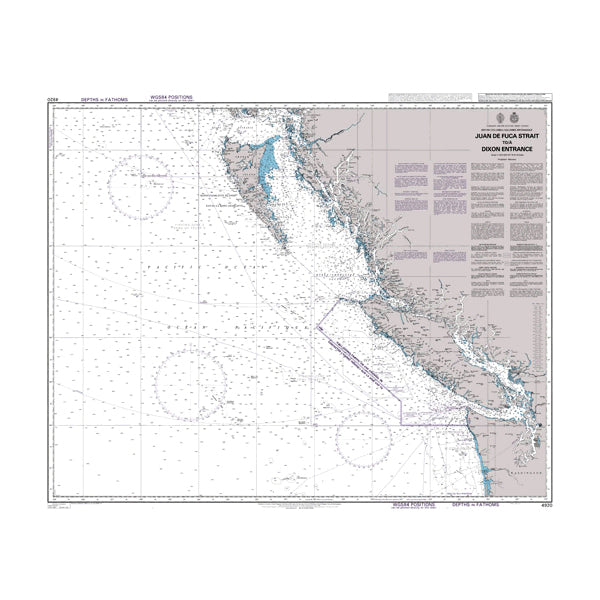 Canada - United States - West Coast, British Columbia / Colombie-Britannique, Juan de Fuca Strait to/à Dixon Entrance
