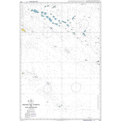 South Pacific Ocean, Îles Tuamotu to Îles Australes